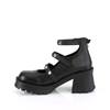 DemoniaCult - BRATTY30 Sandals - Black Product image